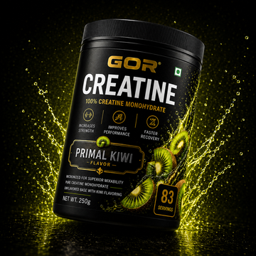 GOR Creatine Monohydrate – Primal Kiwi Flavor | 250g | 83 Servings
