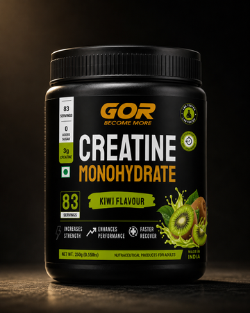GOR Creatine Monohydrate – Primal Kiwi Flavor | 250g | 83 Servings